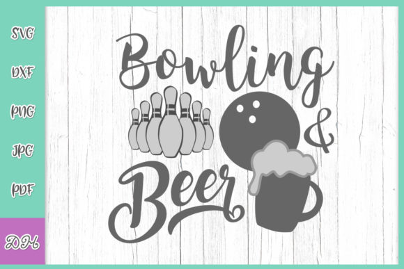 Download Bowling and Beer Ball Skittles Drinking - Drinking Collection