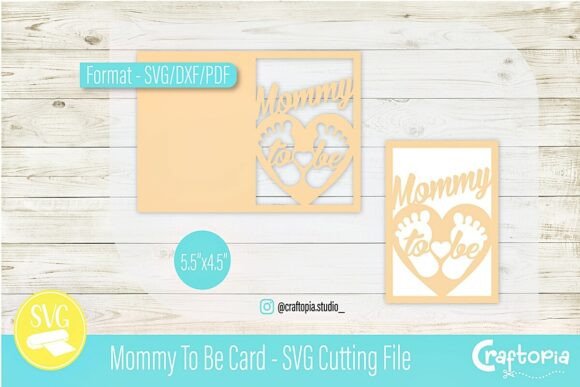 Download Mommy to Be Card – SVG Cutting File - Svg cutting file Collection