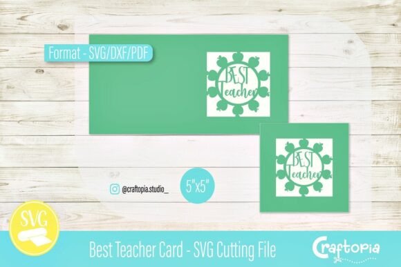 Download Best Teacher Card – SVG Cutting File - Svg cutting file Collection