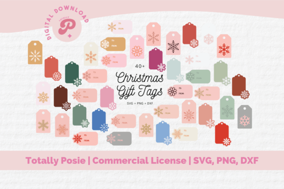 Download Christmas Gift Tag SVG Bundle - Gift tag svg Collection