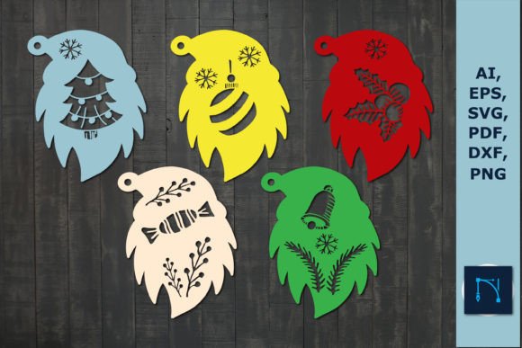 Download Laser Cut Christmas Gift Tag SVG Bundle - Gift tag svg Collection
