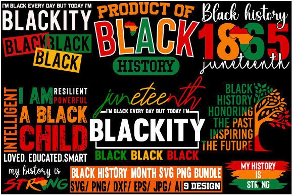Download Black History Month SVG PNG Bundle - Black history month svg Collection