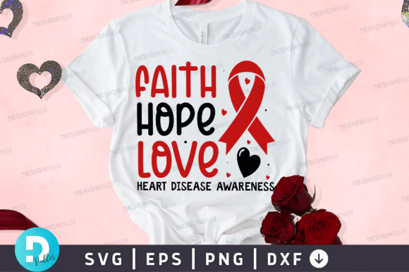 Download Faith Hope Love Heart Svg Design - Love heart svg Collection