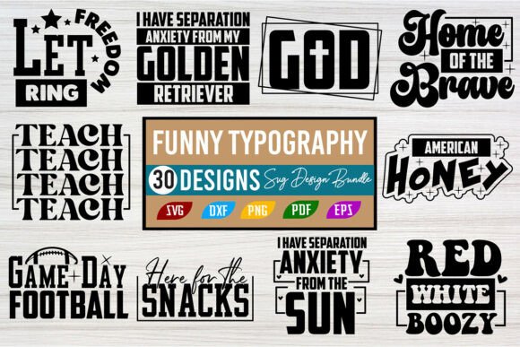 Download Funny Typography Svg Design Bundle - Funny typography svg Collection
