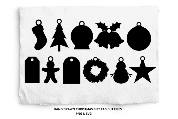 Download Christmas Gift Tag SVG Cut File Bundle - Gift tag svg Collection