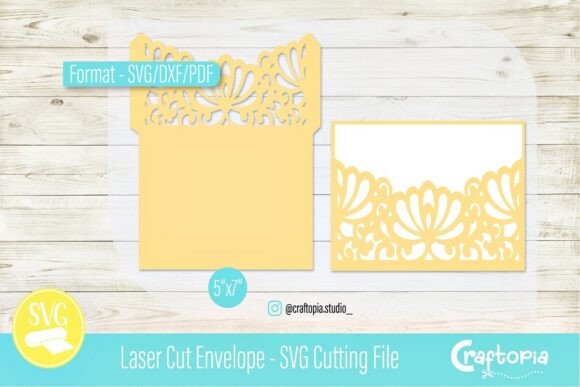 Download Laser Cut Envelope – SVG Cutting File - Svg cutting file Collection