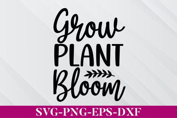 Download Grow Plant Bloom SVG - Premium Resources