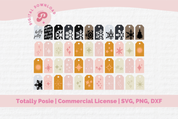 Download Christmas Gift Tag SVG Bundle - Gift tag svg Collection