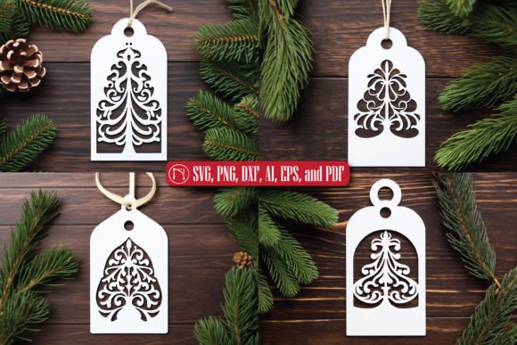 Download Cricut Christmas Gift Tag SVG Bundle - Gift tag svg Collection