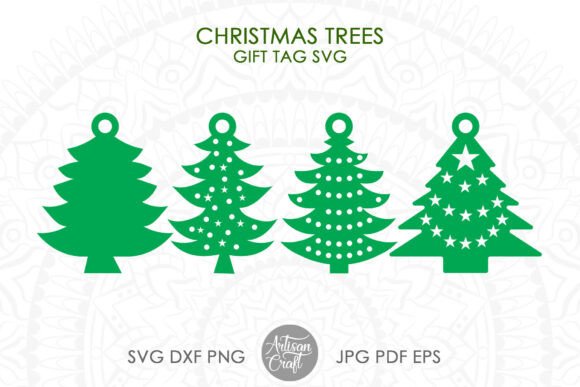Download Christmas Tree Gift Tag SVG Cut Files - Gift tag svg Collection