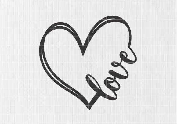 Download Love SVG, Love Heart Svg Love Heart Svg - Love heart svg Collection
