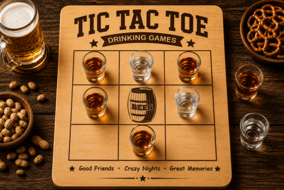 Download Tic Tac Toe Drinking Game SVG - Drinking Collection